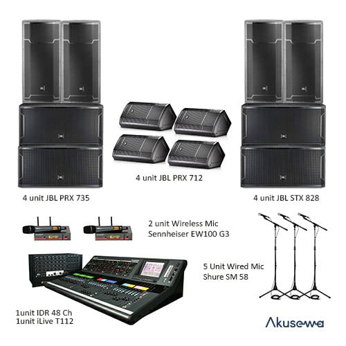 Sound System 15.000 watt